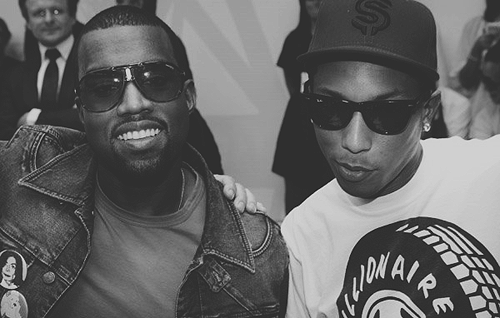 Kanye-West-Pharrell Kanye-West-Pharrell Kanye & Pharrell Increase adidas Sales By 29% & Yeezy Instults Nike Kanye West Pharrell