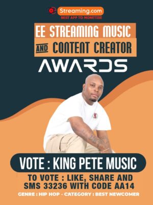 King Pete Music celebrate Award nomination and successful 2025