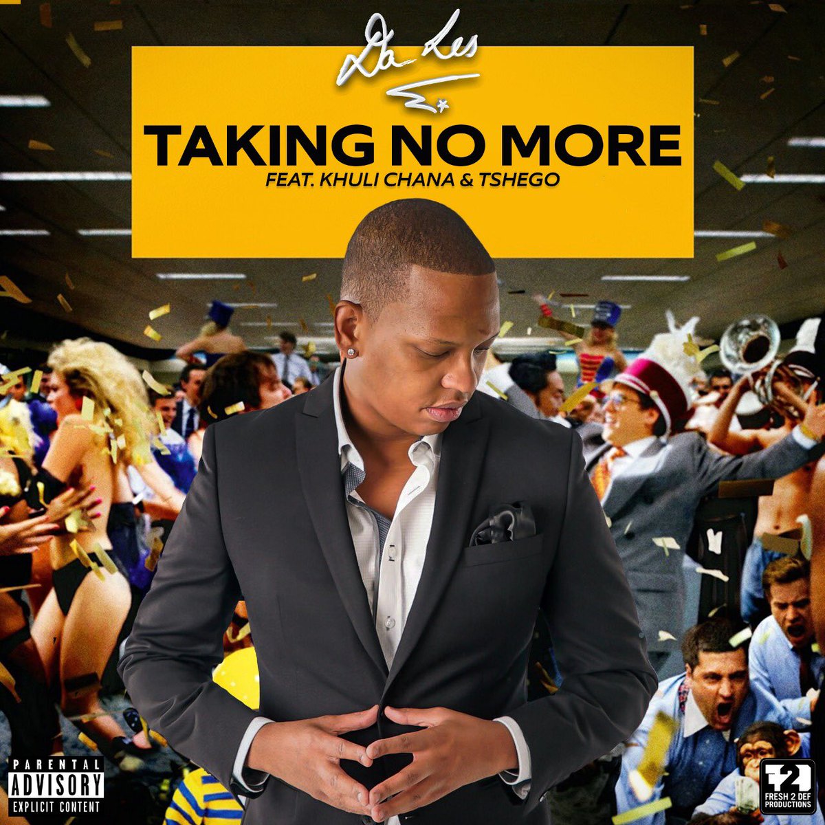 Dc1kk1mW0AERiAn Dc1kk1mW0AERiAn New Da L.E.S #TakingNoMore Video Ft. Khuli Chana & Tshego Dropping Tomorrow Dc1kk1mW0AERiAn