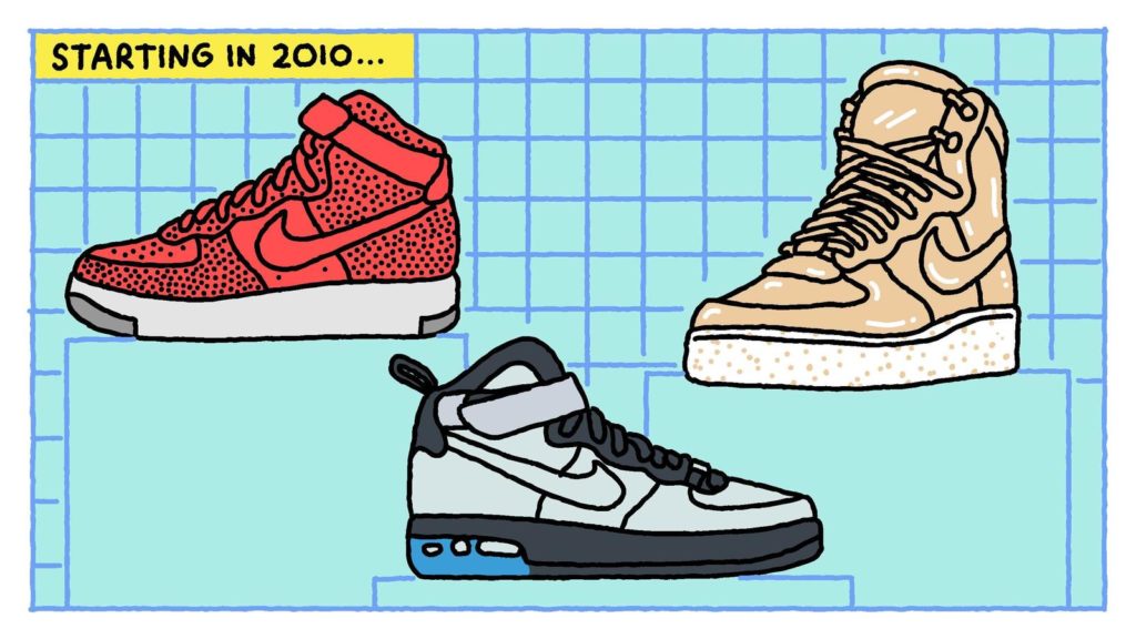 Nike Introduction A Visual History Of The Nike Air Force 1 | HYPE Magazine